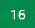 16 zelená s.