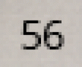 56  strieborná